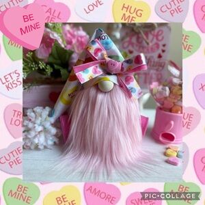 💕Candy Hearts Valentine’s Day Gnome, Valentine’s Day Decor, Valentine’s Day Gift